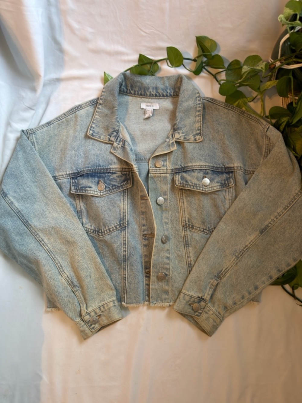 Forever 21 Light Blue Denim Jacket